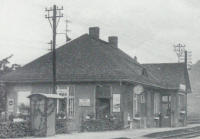 Bahnhof um 1945