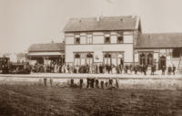 Bahnhof 1890 Eröffnungszug