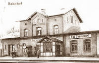 Bahnhof um 1898
