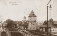 mit Bahnsteighalle 1908